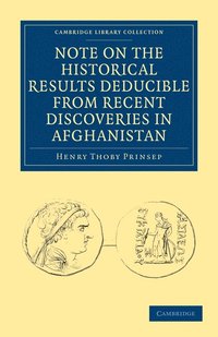bokomslag Note on the Historical Results Deducible from Recent Discoveries in Afghanistan
