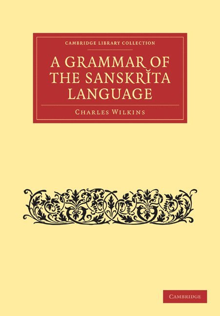 Grammar of the Sanskrit Language 1