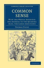 Thomas Paine - Common Sense, Häftad