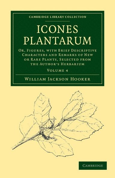 bokomslag Icones Plantarum