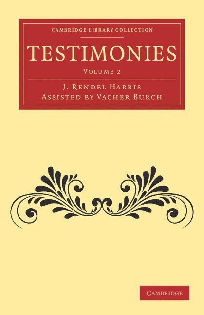 Testimonies: Volume 2 1