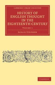 bokomslag History of English Thought in the Eighteenth Century