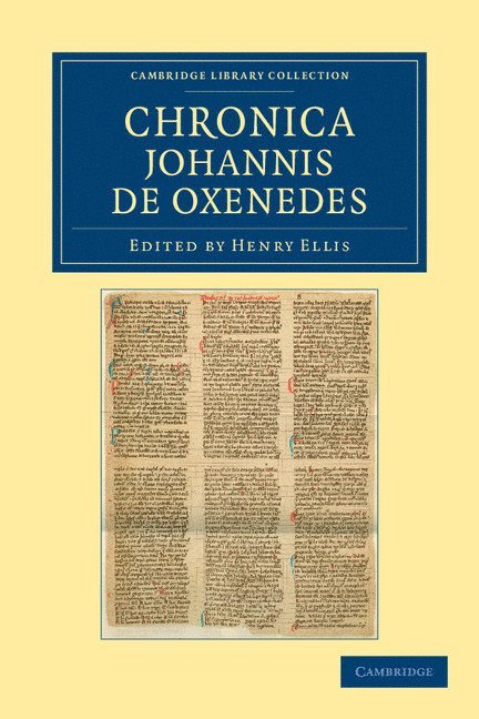 Chronica Johannis de Oxenedes 1