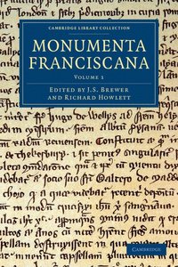 bokomslag Monumenta Franciscana
