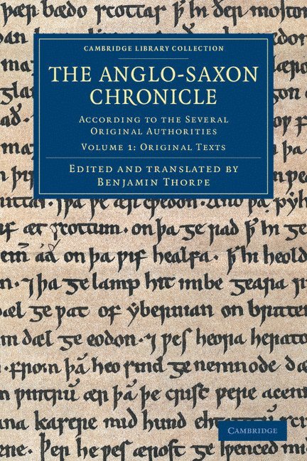The Anglo-Saxon Chronicle 1