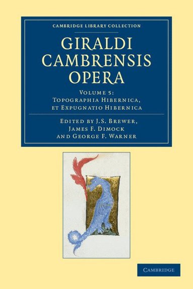 Giraldus Cambrensis, J. S. Brewer, James F. Dimock, George F. Warner - Giraldi Cambrensis opera, Häftad
