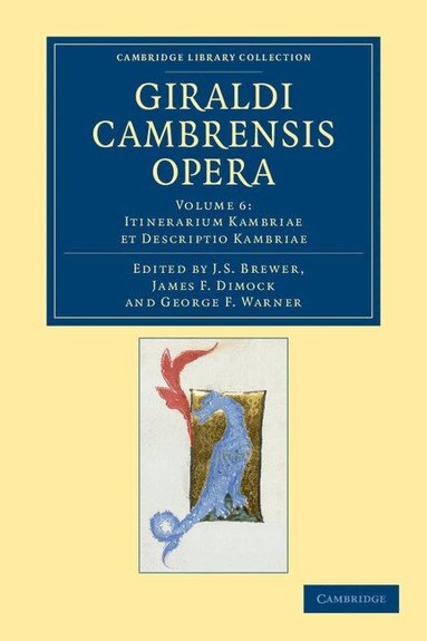Giraldus Cambrensis, J. S. Brewer, James F. Dimock, George F. Warner - Giraldi Cambrensis opera, Häftad