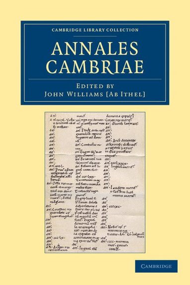 John Williams ab Ithel - Annales Cambriae, Häftad