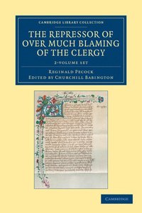 bokomslag The Repressor of Over Much Blaming of the Clergy 2 Volume Set