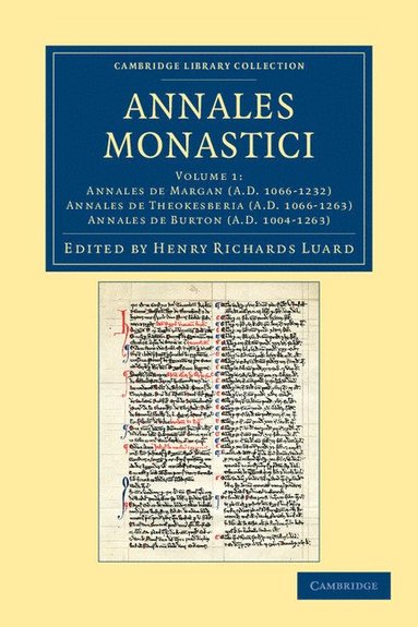 bokomslag Annales Monastici - Volume 1