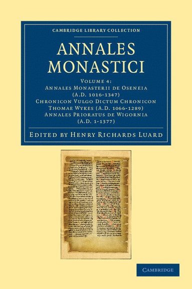 bokomslag Annales Monastici - Volume 4