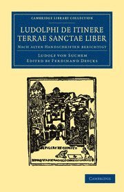 bokomslag Ludolphi de itinere terrae sanctae liber