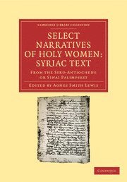 bokomslag Select Narratives of Holy Women: Syriac Text