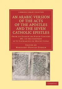 bokomslag An Arabic Version of the Acts of the Apostles and the Seven Catholic Epistles