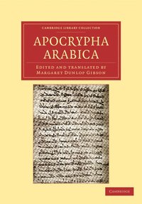bokomslag Apocrypha Arabica