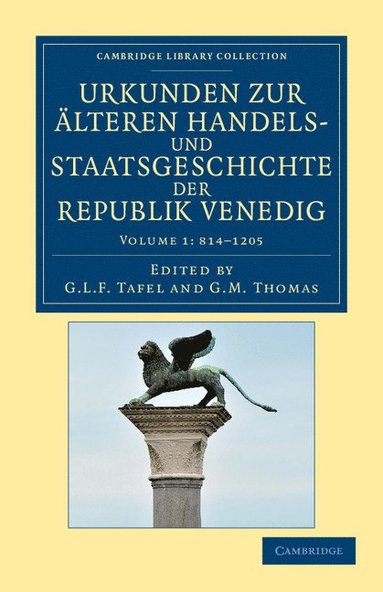 bokomslag Urkunden zur lteren Handels- und Staatsgeschichte der Republik Venedig