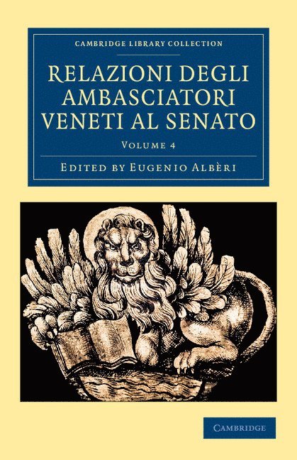Relazioni degli ambasciatori Veneti al senato 1