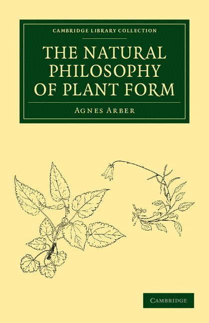The Natural Philosophy of Plant Form 1