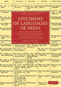 bokomslag Specimens of Languages of India