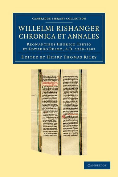 William Rishanger, Henry Thomas Riley - Willelmi Rishanger chronica et annales, Häftad