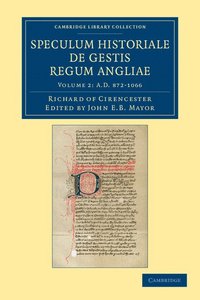 bokomslag Ricardi de Cirencestria speculum historiale de gestis regum Angliae