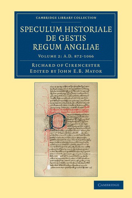 Ricardi de Cirencestria speculum historiale de gestis regum Angliae 1