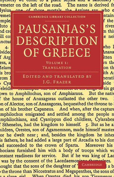 bokomslag Pausanias's Description of Greece