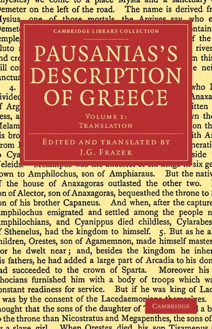 Pausanias's Description of Greece 1