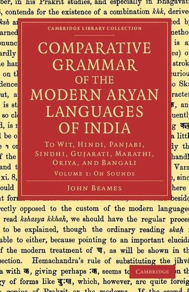 John Beames - Comparative Grammar of the Modern Aryan Languages of India, Häftad