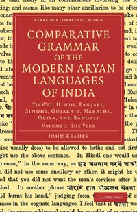 bokomslag Comparative Grammar of the Modern Aryan Languages of India