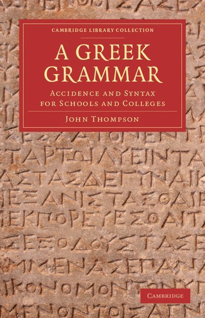 A Greek Grammar 1