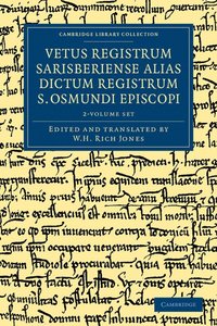 bokomslag Vetus Registrum Sarisberiense Alias Dictum Registrum S. Osmundi Episcopi 2 Volume Set: The Register of S. Osmund