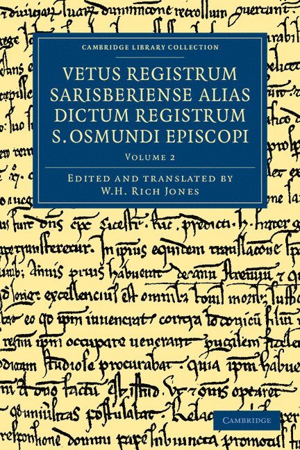 Vetus registrum Sarisberiense alias dictum registrum S. Osmundi Episcopi 1