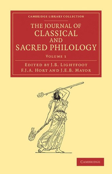 bokomslag The Journal of Classical and Sacred Philology