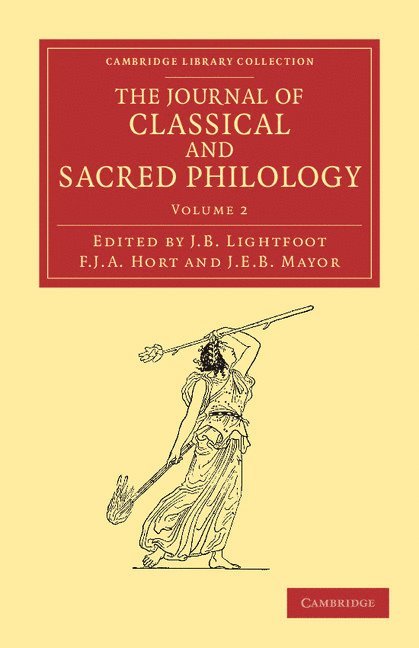 The Journal of Classical and Sacred Philology 1