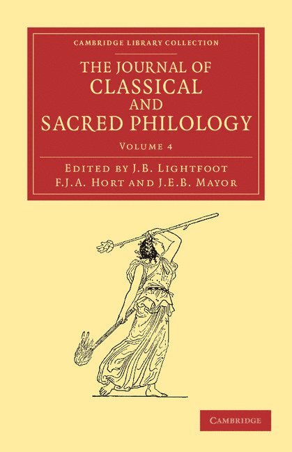 The Journal of Classical and Sacred Philology 1