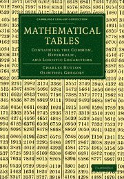 Mathematical Tables 1