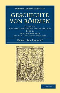 bokomslag Geschichte von Bohmen