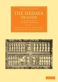 bokomslag The Hedaya, or Guide - Volume 1