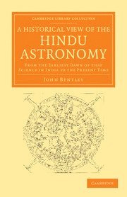 A Historical View of the Hindu Astronomy 1