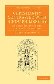 bokomslag Christianity Contrasted with Hindu Philosophy