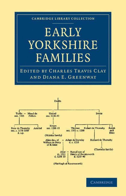 Early Yorkshire Families 1