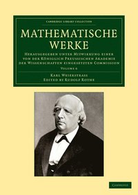 bokomslag Mathematische Werke