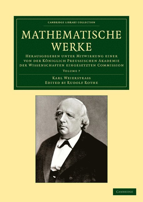 Mathematische Werke: Volume 7 1