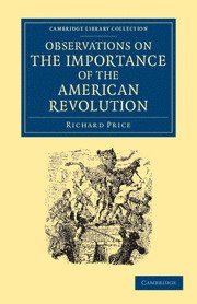 bokomslag Observations on the Importance of the American Revolution