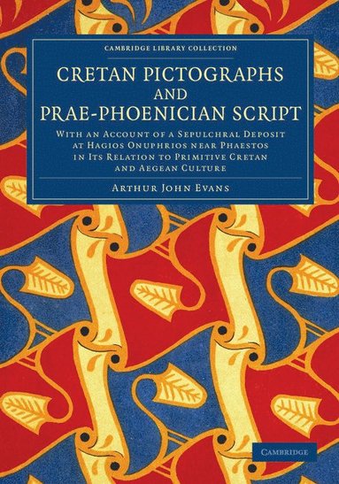 bokomslag Cretan Pictographs and Prae-Phoenician Script
