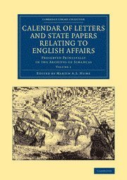 bokomslag Calendar of Letters and State Papers Relating to English Affairs: Volume 1