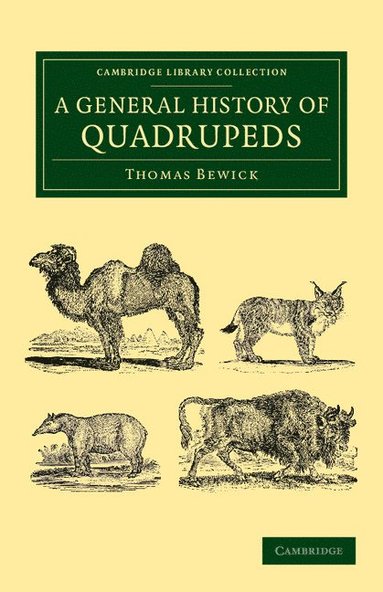 bokomslag General History of Quadrupeds