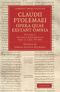 bokomslag Claudii Ptolemaei opera quae exstant omnia
