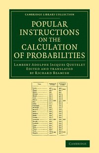 bokomslag Popular Instructions on the Calculation of Probabilities